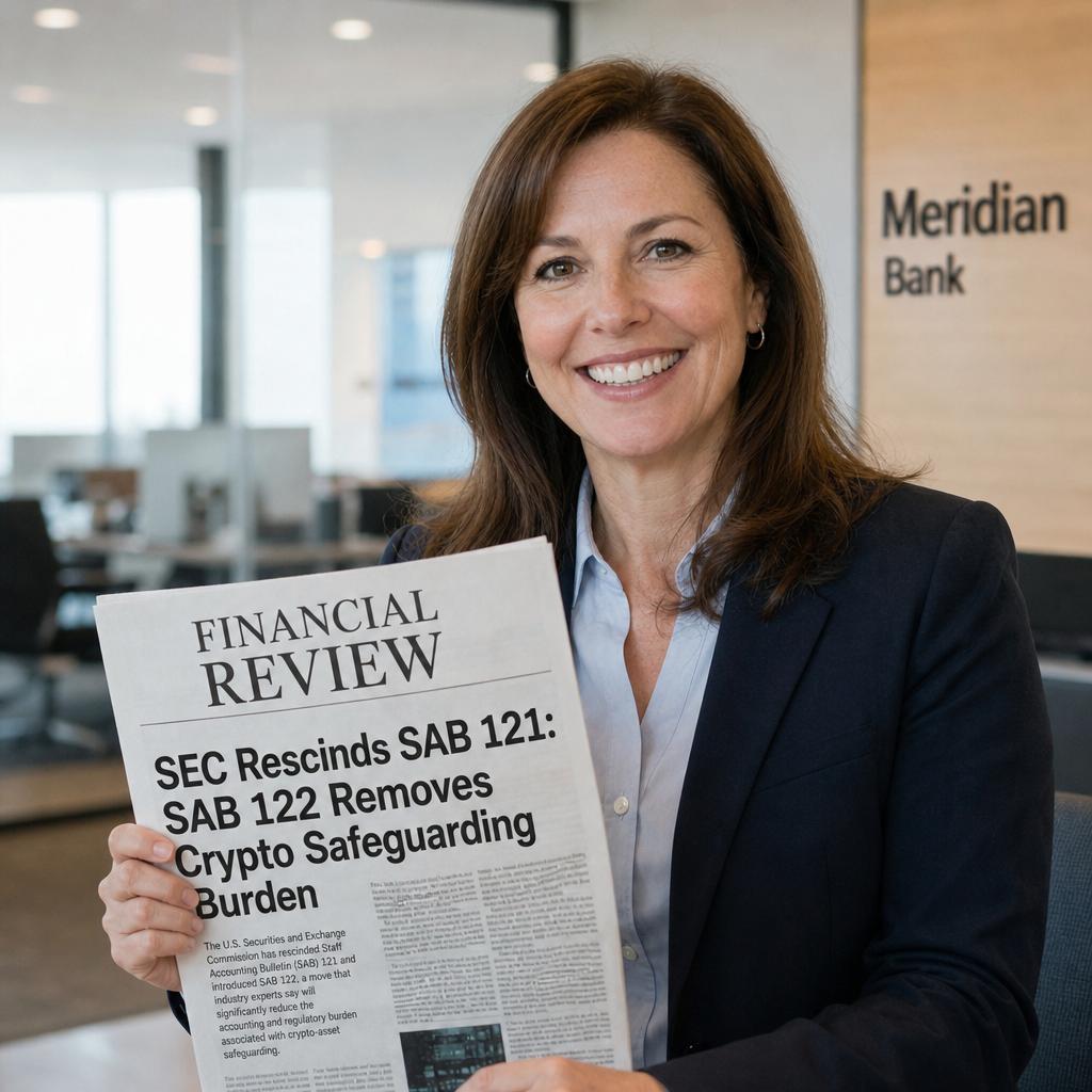 SEC Rescinds SAB 121: SAB 122 Removes Crypto Safeguarding Burden