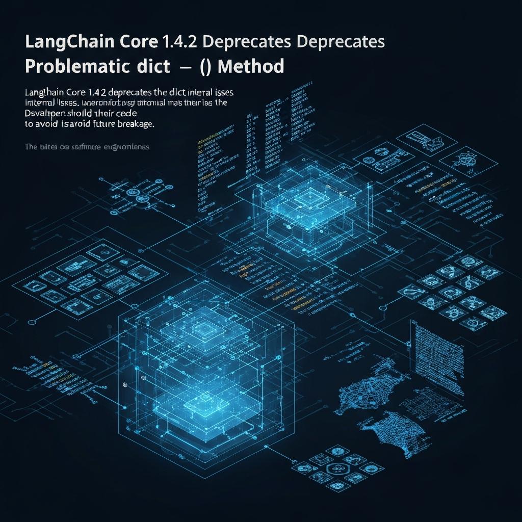 LangChain Core 1.4.2 Deprecates Problematic dict() Method