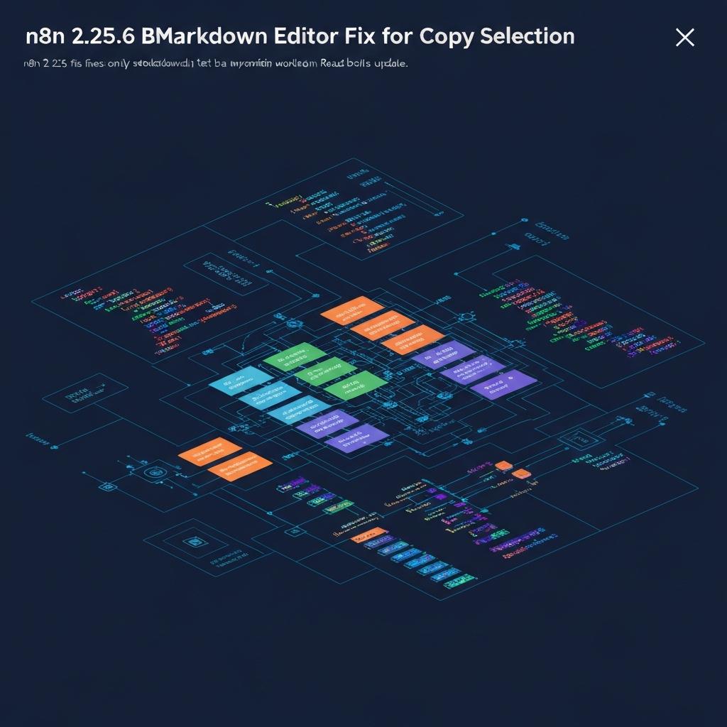 n8n 2.25.6 Brings Markdown Editor Fix for Copy Selection