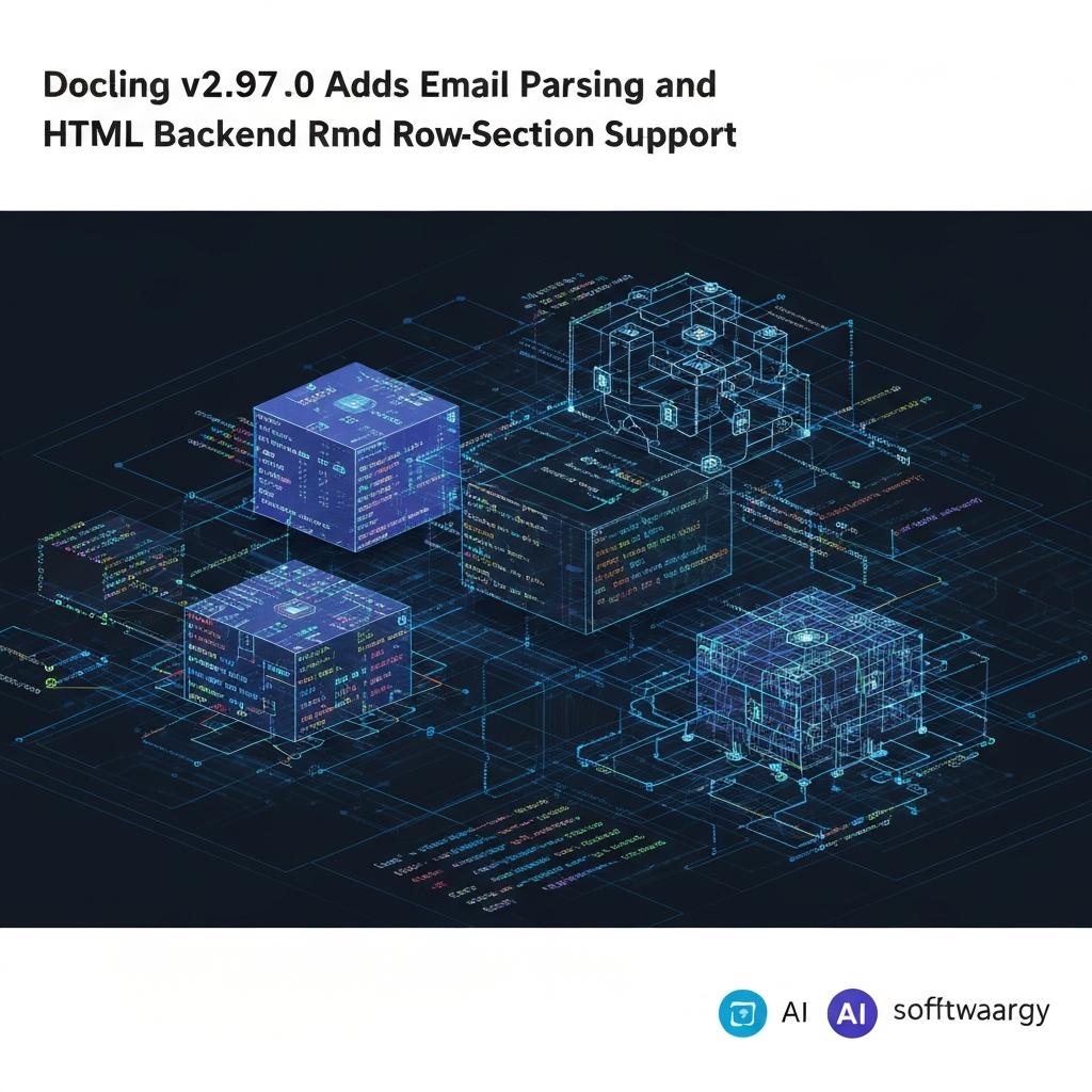 Docling v2.97.0 Adds Email Parsing and HTML Backend Row-Section Support